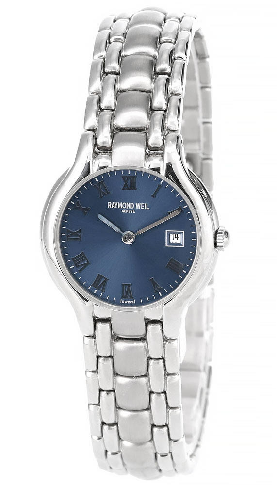 RAYMOND WEIL Geneve 26MM S-Steel Blue Dial Women's Watch 8910S