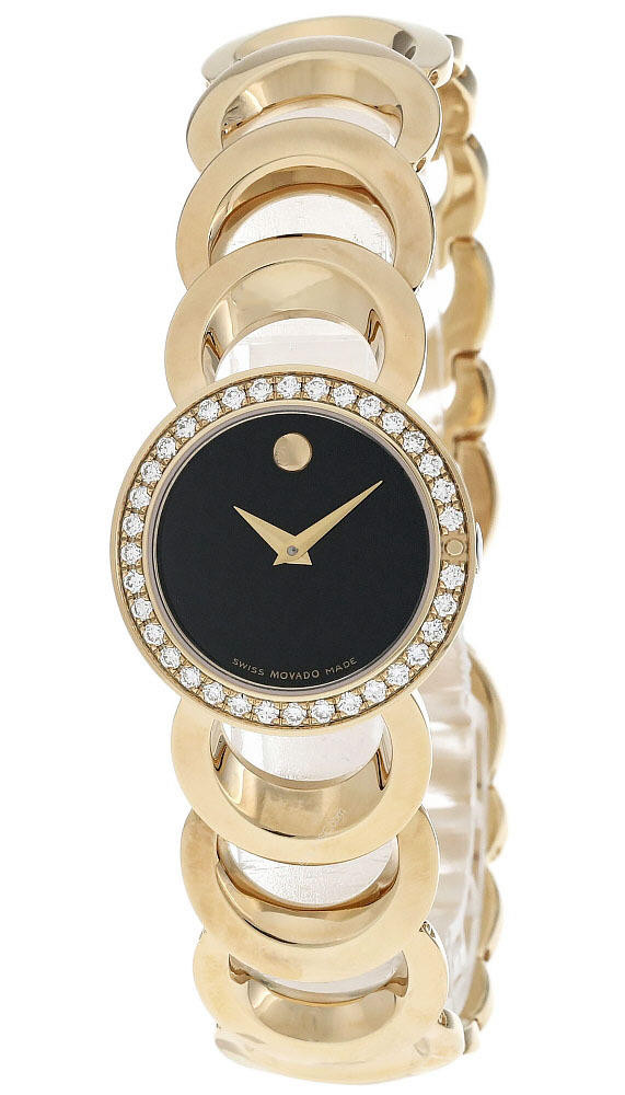 MOVADO Rondiro Custom  ? Bezel Woman’s Watch Movado 84 A1 1824 Rondiro Diamond Bezel Mother of Pearl  main image 2