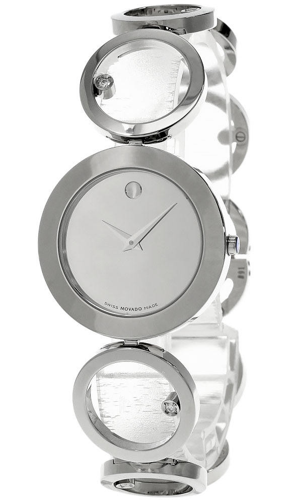 MOVADO LADIES DIAMOND ONO Movado Ono Due Ladies Watch | New York Jewelers Chicago main image 2