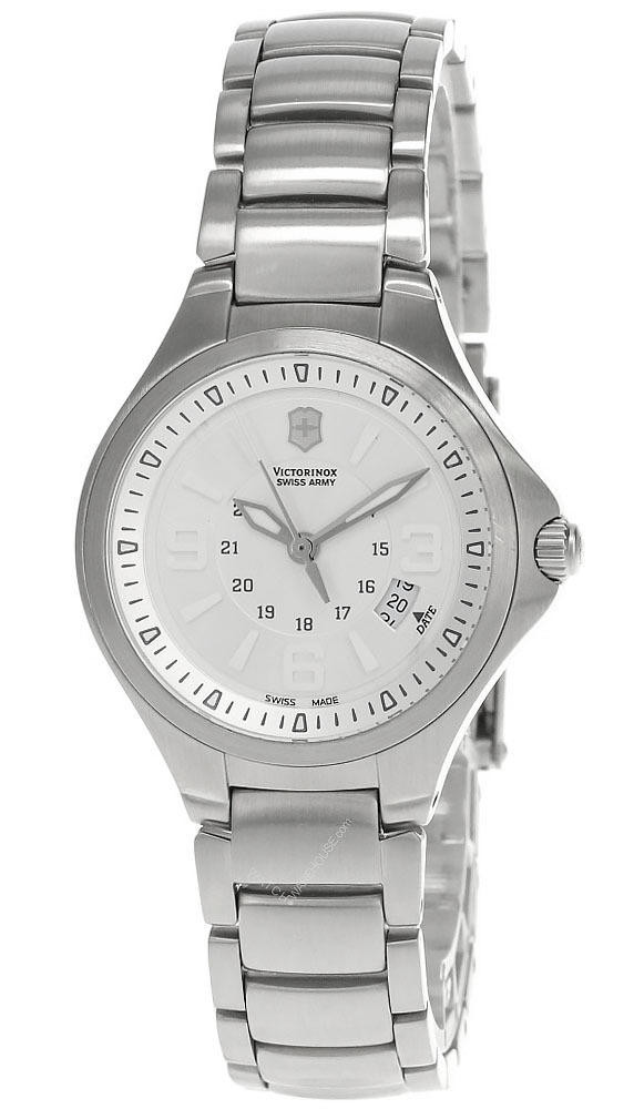 VICTORINOX Swiss Army Base Camp 32MM Silver Dial Women display picture 1