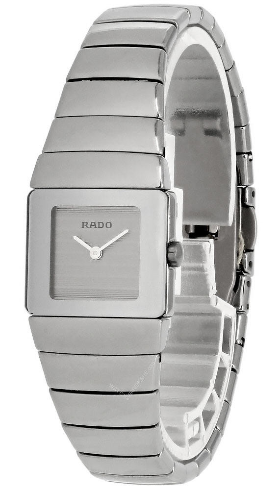 RADO Dia Star Gray Dial Ceramic Bracelet Women's Watch 153.0334.3