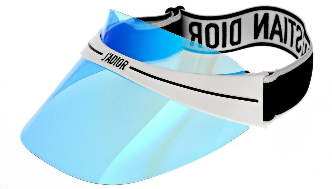 Christian Dior Visor DIOR EYEWEAR DiorPacific V1U Perspex and rubber visor | NET  main image 3