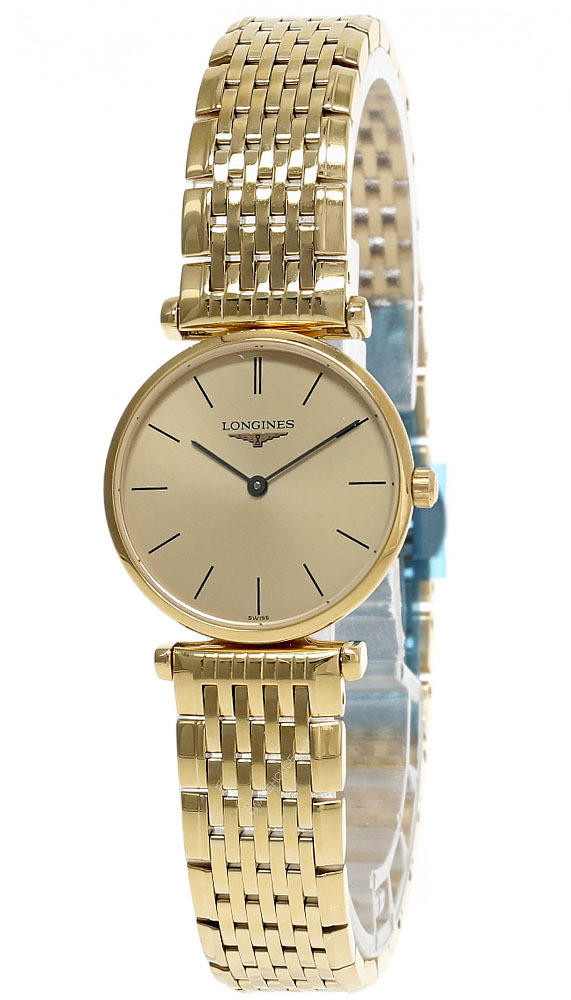 LONGINES La Grande 24MM SS Classique Gold Dial Women display picture 1