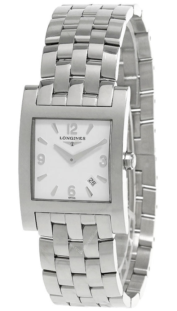 LONGINES DolceVita Quartz S-Steel Silver Dial Men's Watch L56674756