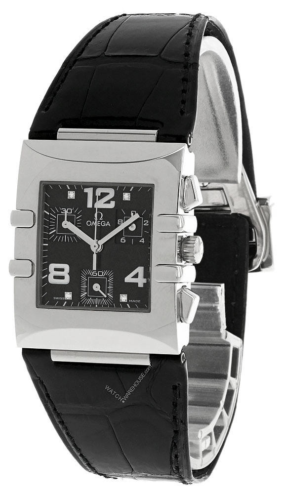 OMEGA constellation chronograph クアドラ 【公式通販】