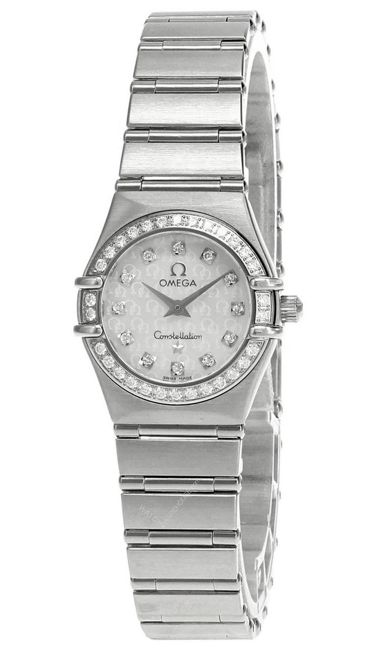 OMEGA Constellation 22.5MM Diamond Dial/Bezel Women's Watch  1460.75.00/14607500