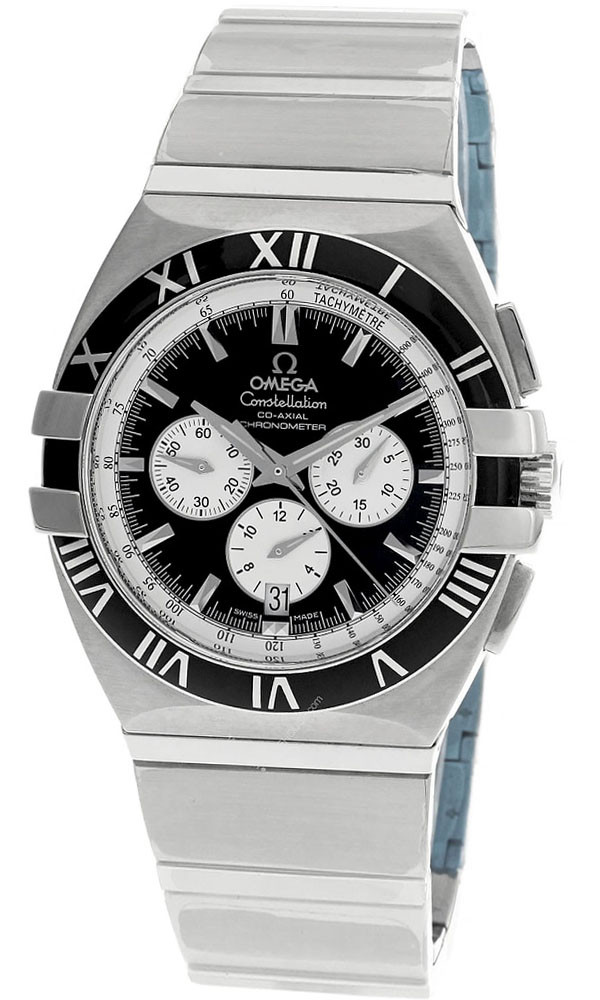 OMEGA Constellation DOUBLE EAGLE 41MM CHRONO BLK Dial Watch 1519.51.00 / 15195100