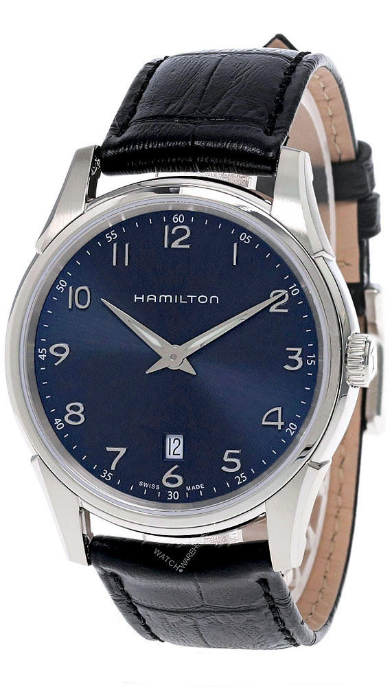 HAMILTON Jazzmaster Thinline 42MM AUTO Blue Dial Men's Watch