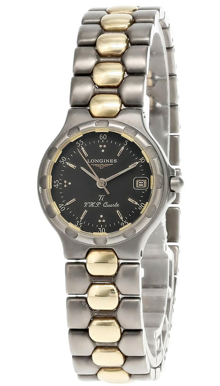 LONGINES Conquest S-Steel Gray Dial Two-Tone Women's Watch