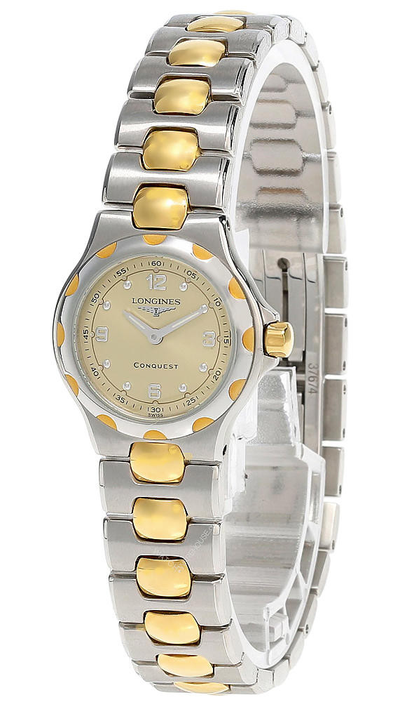 LONGINES Conquest レディース時計 Conquest Automatic watch 34mm Sunray blue, L34304926