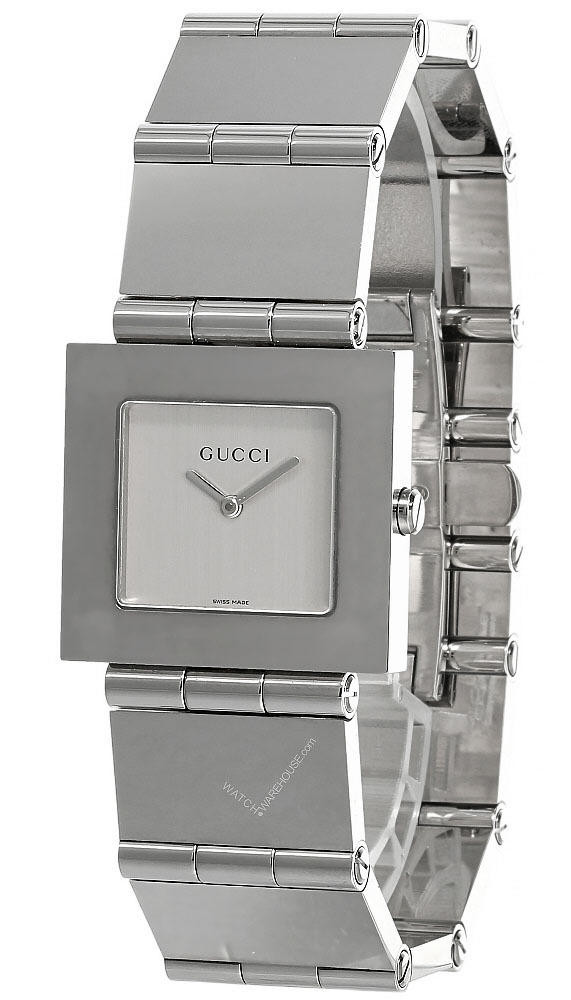 Gucci Watch Carre B-man Silver nm_4863598_100178_m main image 4
