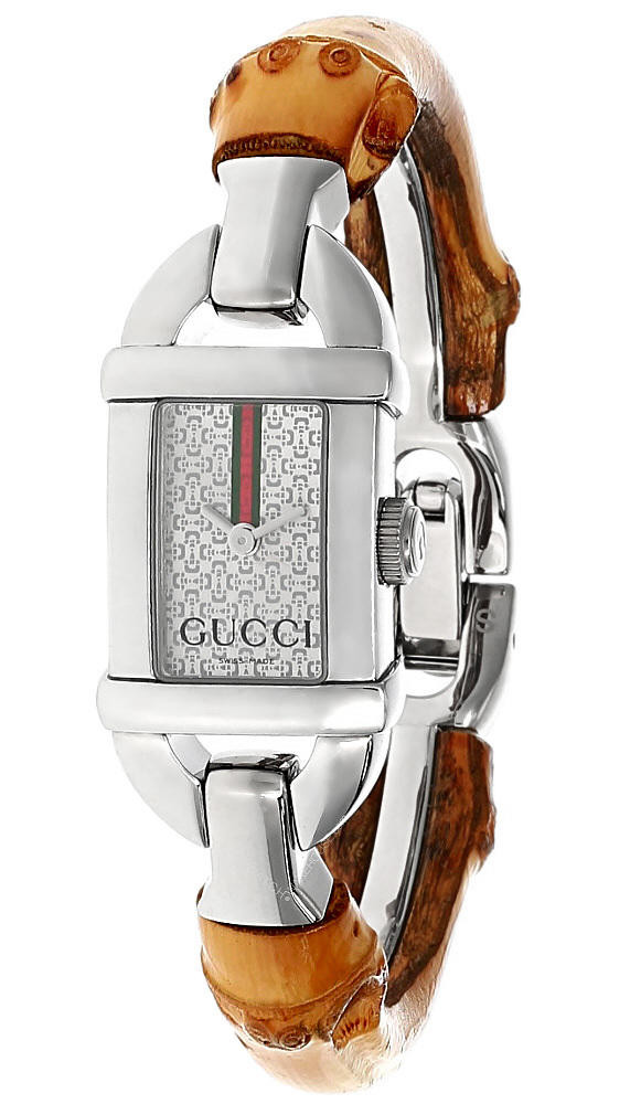 Gucci women\'s bamboo bangle bracelet watch GUCCI Watches 6800L Bamboo bangle watch Stainless Steel  main image 3