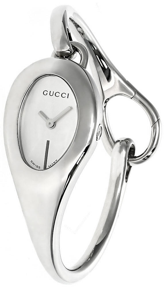 GUCCI Luxury Silver Bracelet Watch Gucci 25H Silver Dial and Stainless Steel Bracelet Watch  main image 3