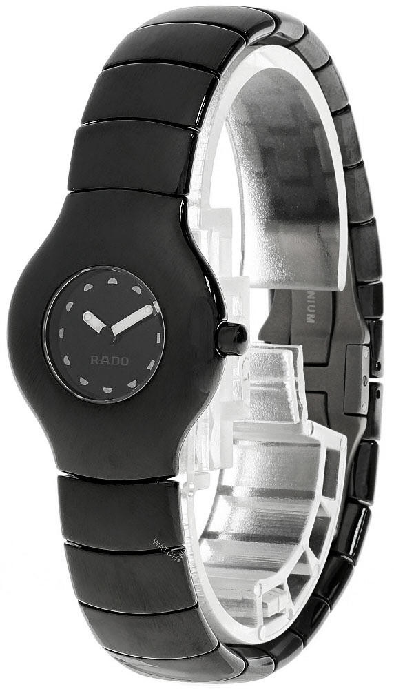 RADO Xeramo Black Dial High Tech Ceramic Women's Watch