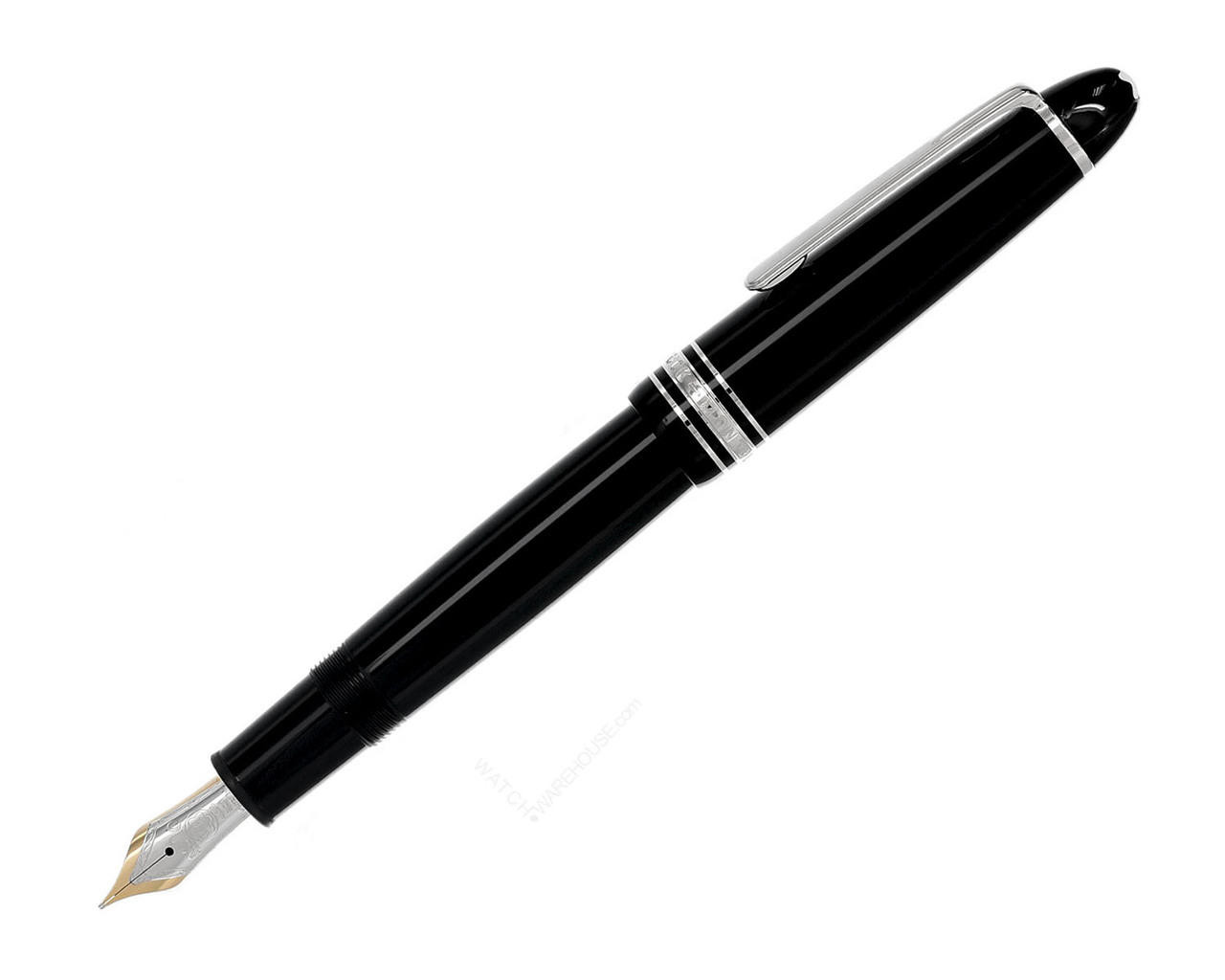 MONTBLANC Meisterstück 147 (F) Nib Platinum-Coated Fountain Pen