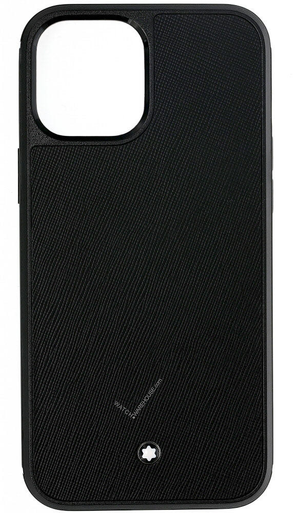 MONTBLANC Sartorial Black Hard Phone Case For Apple iPhone 12 Promax 128652