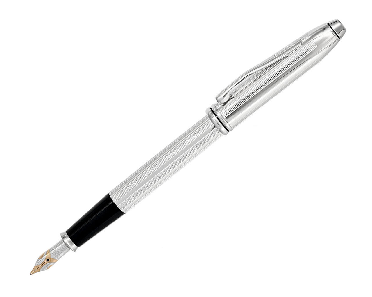 CROSS Townsend Platinum Plated Fountain Pen AT0046-1MD