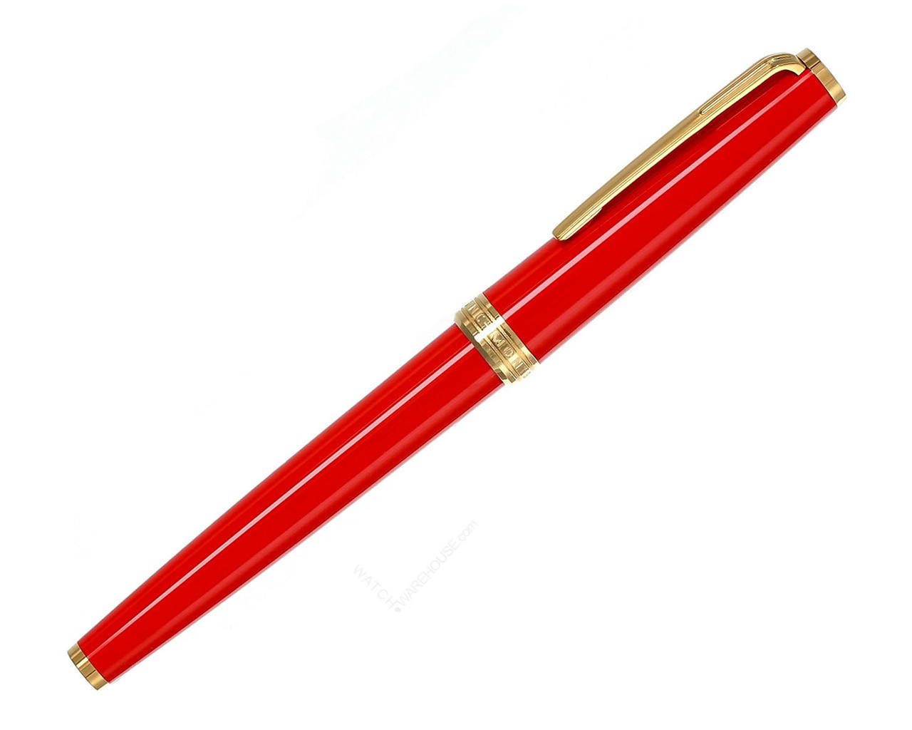 MONTBLANC PIX Red Gold Coated Resin Rollerball Pen 117654