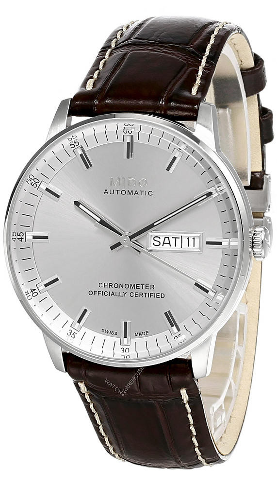 MIDO Commander II 40MM AUTO Silver Dial Men's Watch M021.431.16