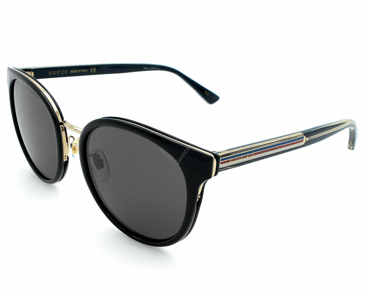 GUCCI Black/Gray Lens 56-145MM Women's Sunglasses GG0850SK 002