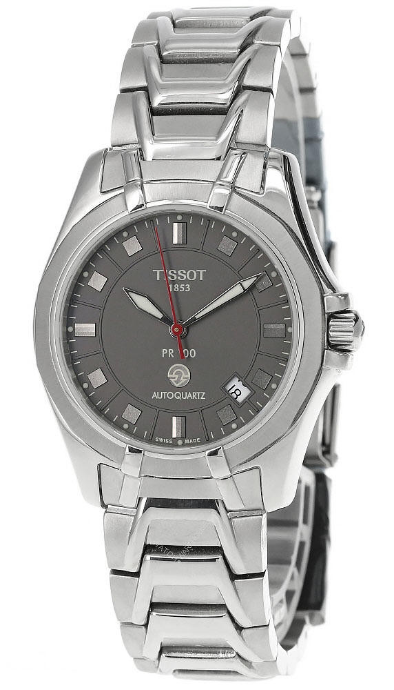 TISSOT 40MM AUTO Quartz SS Gray Dial Men's Watch T14.1.489.61