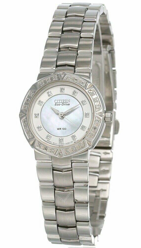 CITIZEN Serano Eco Drive MOP Dial SS Women display picture 1