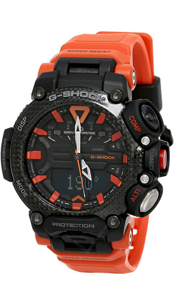 CASIO G-SHOCK Master of G GRAVITYMASTER Red Resin Men's Watch
