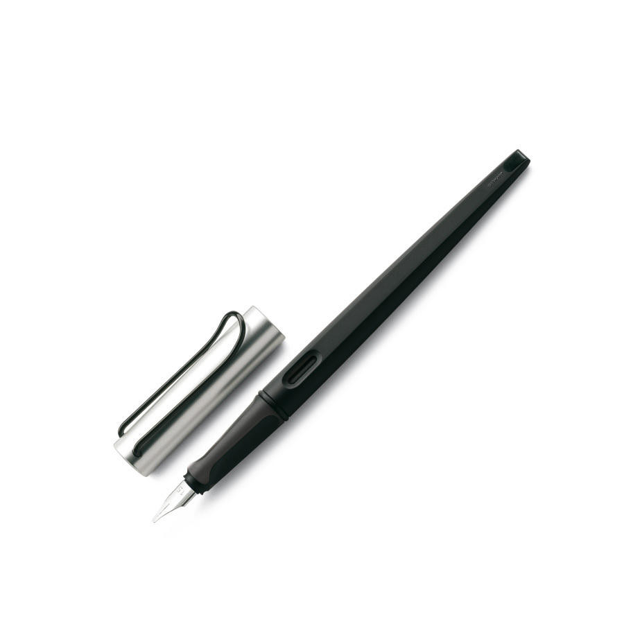 LAMY Joy Black -Silver 1.5 Nib Fountain Pen 4029991 | Fast & Free