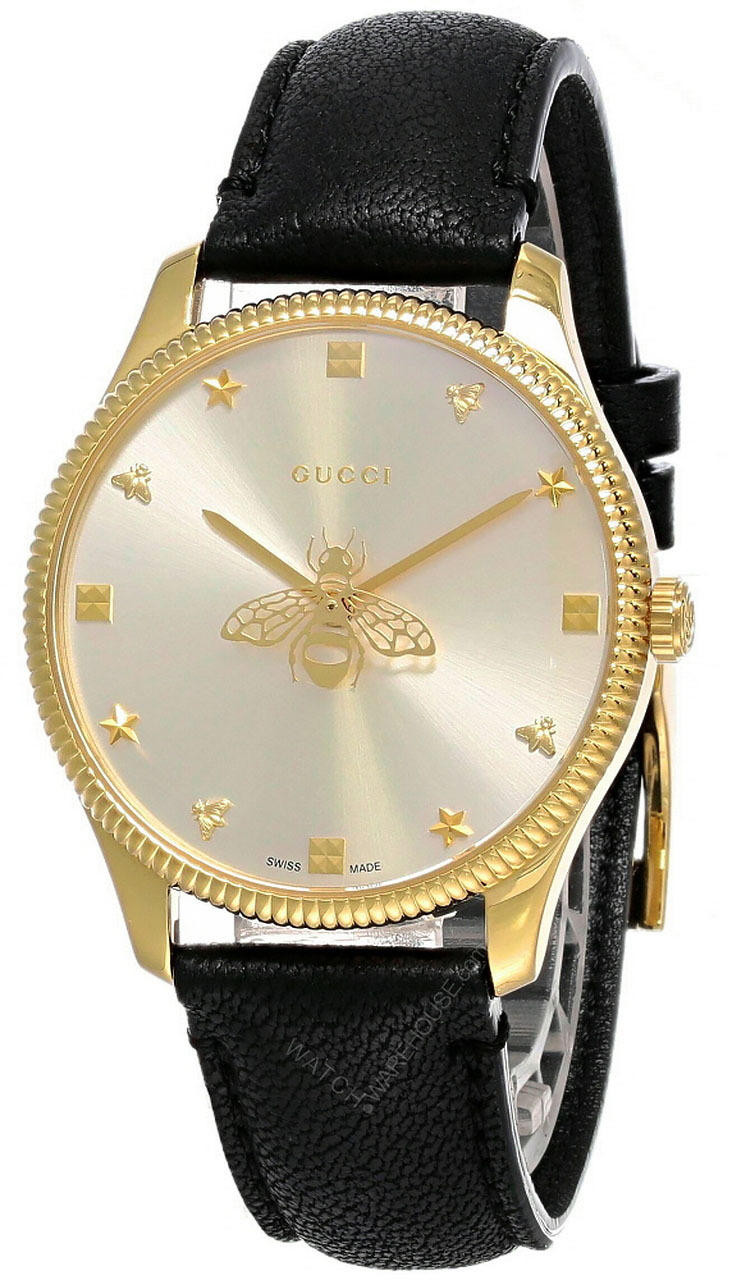 Yellow Gold PVD G-Frame Watch, 21X34mm | GUCCI® US