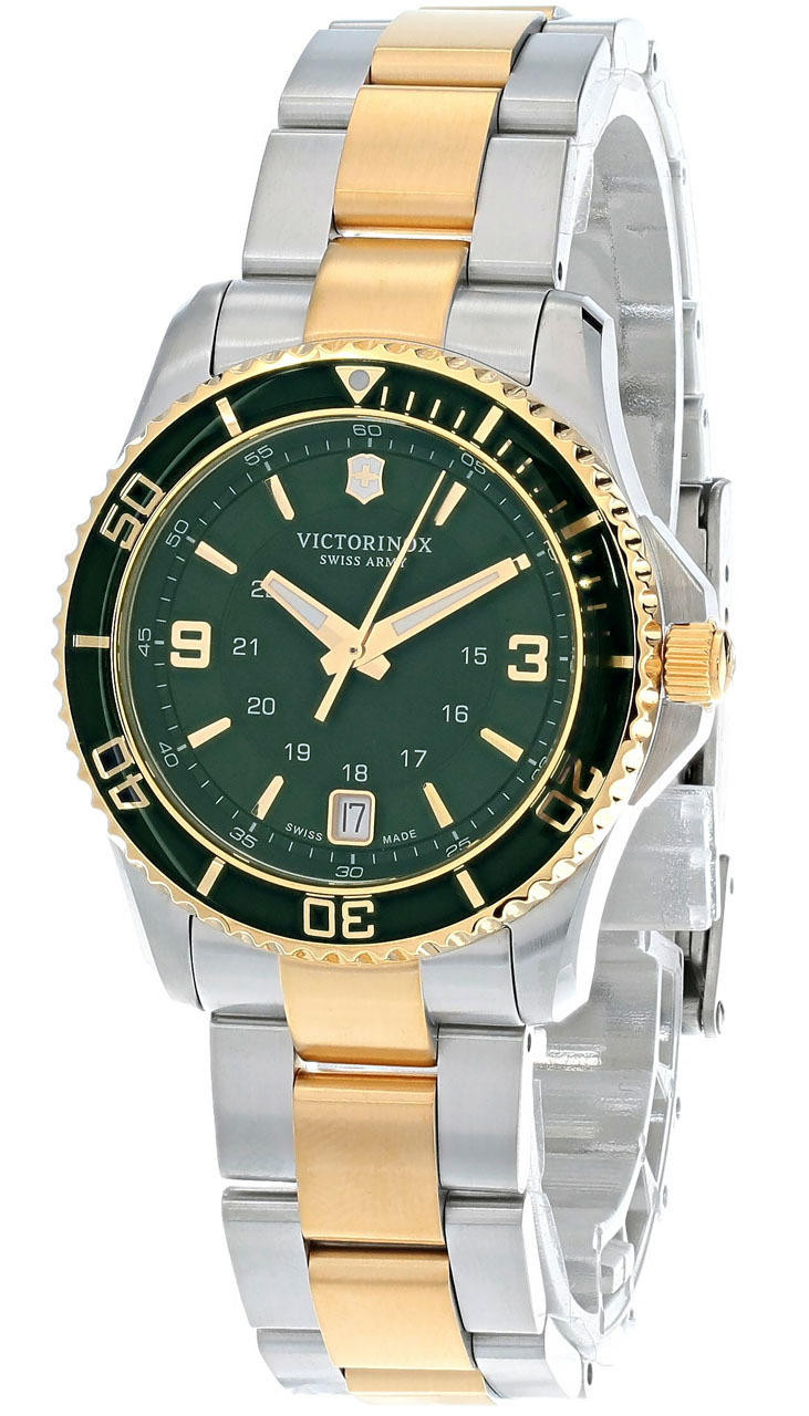 Victorinox on sale green watch