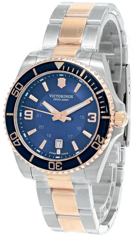 Victorinox Maverick Quartz Watch, Blue, 43mm, Stainless steel, V241950 -  Iguana Sell