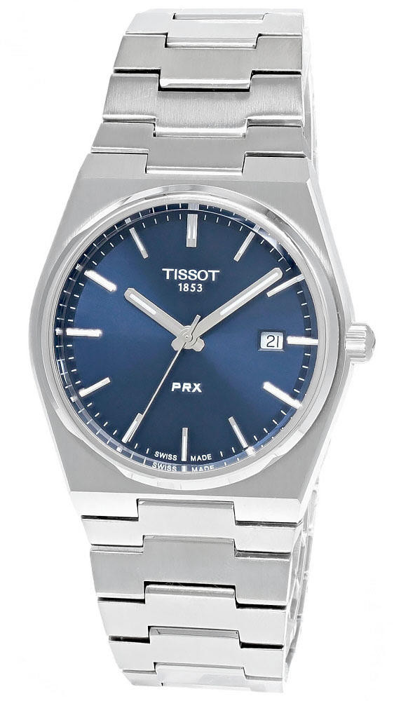 TISSOT PRX アイスブルー　40mm Tissot Prx Powermatic 80 Ice Blue 40mm Stainless Steel for $670
