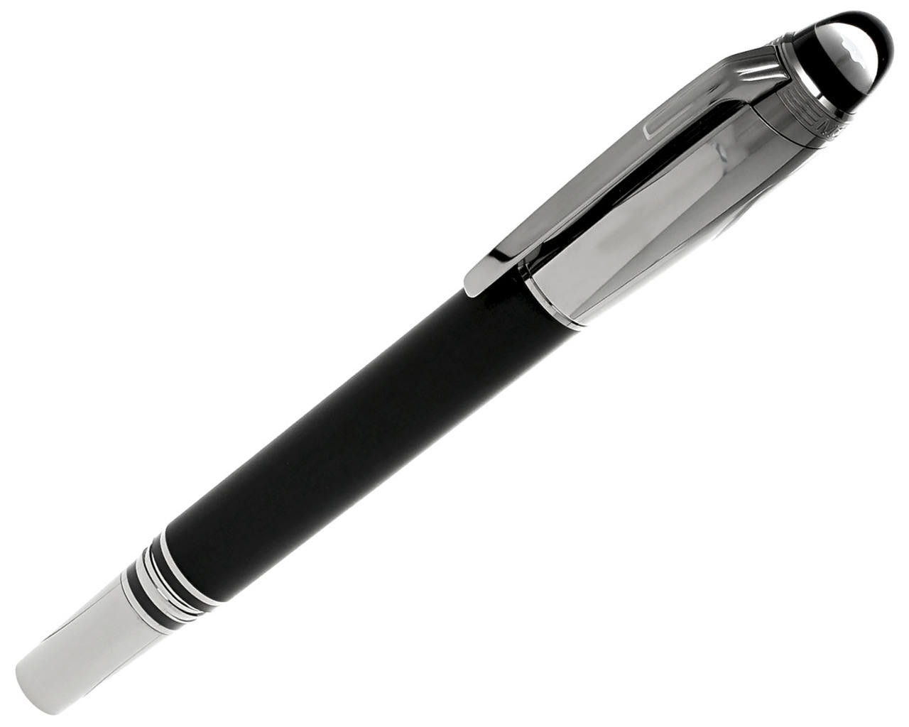 MONTBLANC StarWalker UltraBlack DouÃ© (M) Nib Fountain Pen 126364