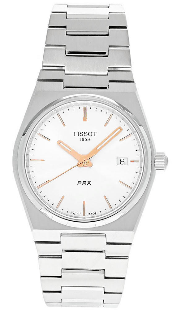 TISSOT PRX 35MM Quartz SS Silver Dial Women's Watch T137