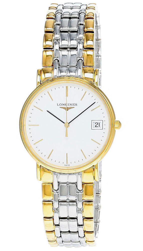 LONGINES Presence 35MM Quartz SS White Dial Men's Watch L48192127