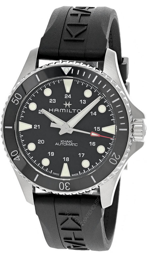 HAMILTON Khaki Navy Scuba AUTO 43MM Rubber Men's Watch H82515330