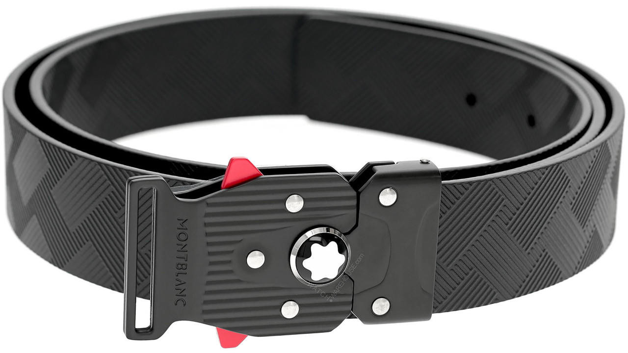 MONTBLANC M LOCK 4810 Buckle 35MM Printed Genuine Leather