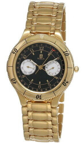 Citizen Noblia 38MM Black Dial Gold-tone SS Men's Watch AX3062-56E