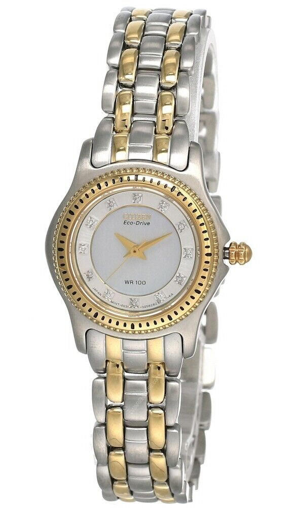 Citizen Women\'s Diamond MOP Watch! CITIZEN Eco Drive MOP Dial SS Women main image 4