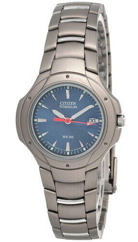 CITIZEN Blue Dial Titanium Women's Watch EU1390-58L