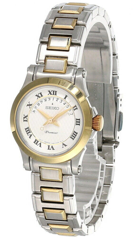 Seiko premier diamond ladies watches Clearance