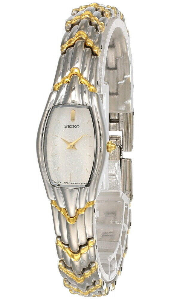Seiko Silver Dial 2-Tone S-Steel Women display picture 2