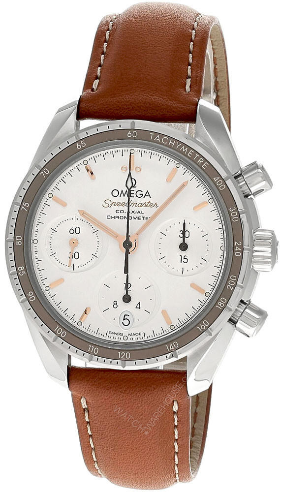OMEGA Speedmaster Co-Axial CHRONO 38MM Leather Men's Watch 324.32.38.50.02.001