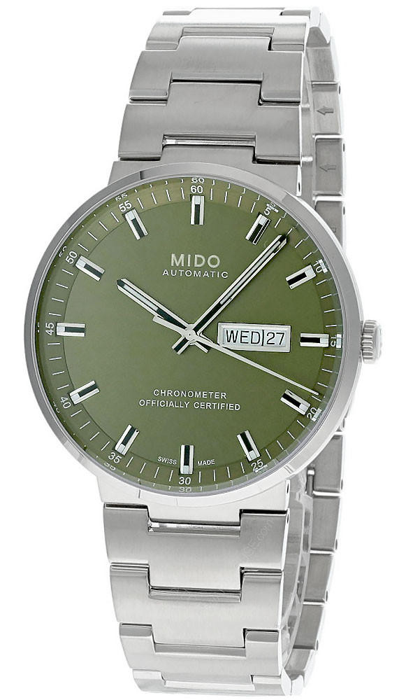 MIDO Ocean Commander Icone AUTO 42MM Olive Green Dial Men's Watch