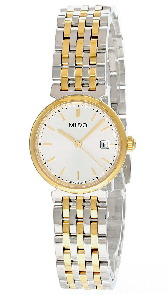MIDO Dorada 25MM Quartz Silver Dial Two-Tone Women
