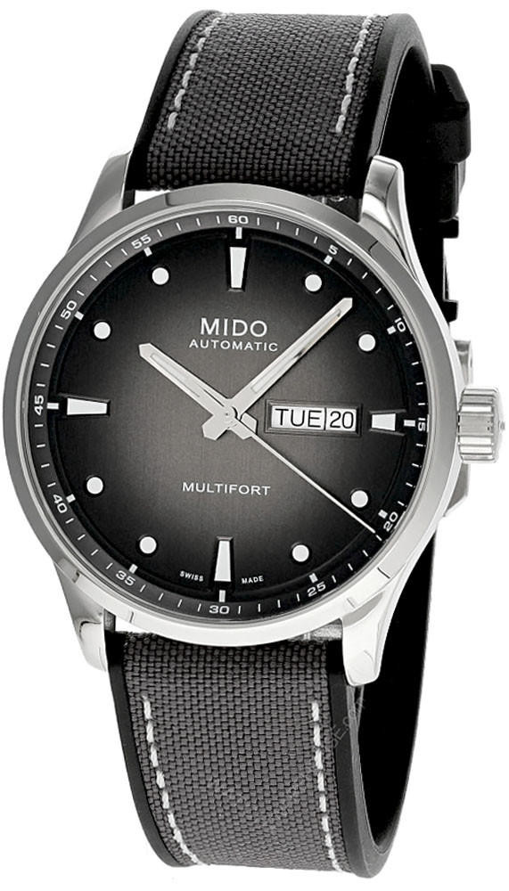 MIDO Multifort M AUTO 42MM Gray Dial Men's Watch M038.430.17
