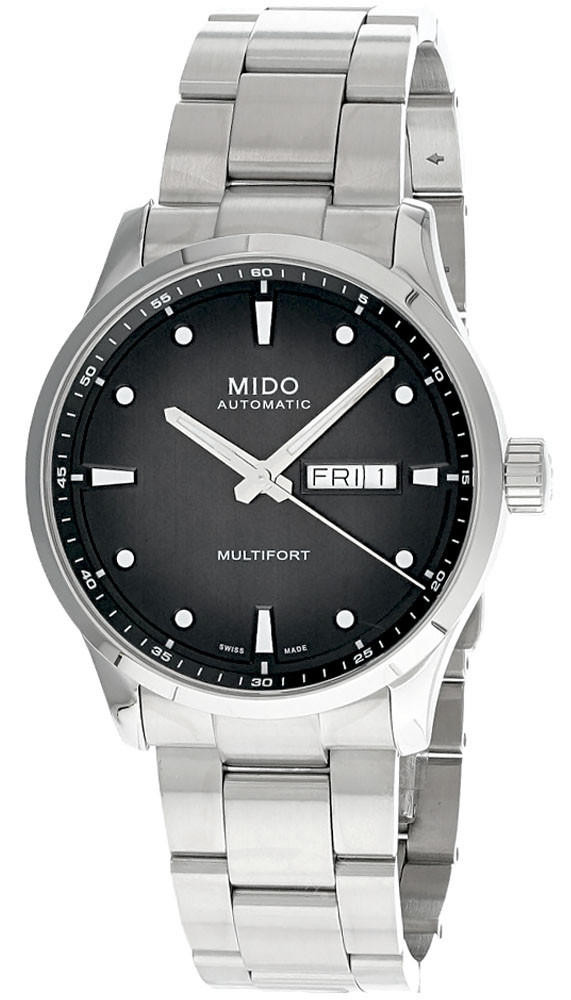 MIDO Multifort M AUTO 42MM SS Black Dial Men's Watch M038.430.11