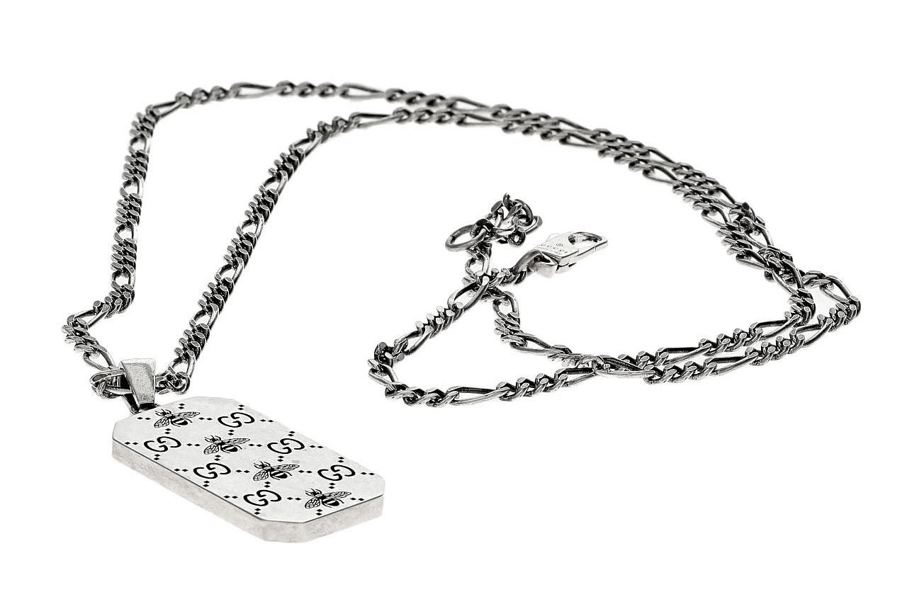 Gucci Sterling Silver Ghost Necklace | Harrods SA