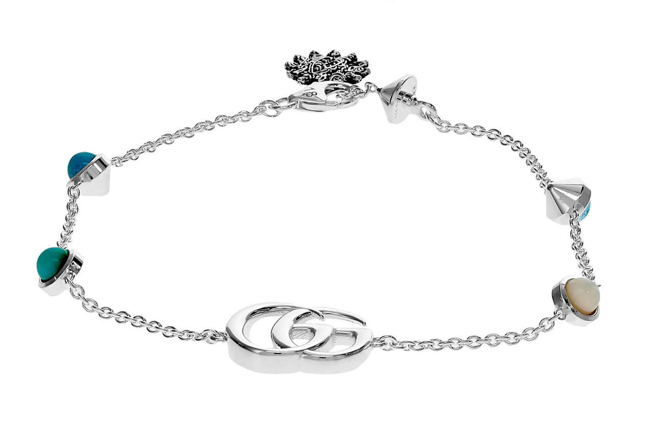 Interlocking G bracelet in 925 sterling silver | GUCCI® Australia