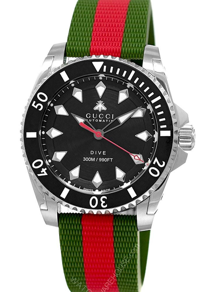 Gucci Watch with Extra Long Silicone Strap Gucci Sync 36mm Quartz Rubber Band Watch NWT | eBay main image 2